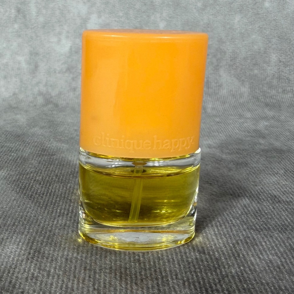 Clinique Happy Perfume Spray Splash Mini .14 oz 4 ml Travel Size Sample VTG NWOB